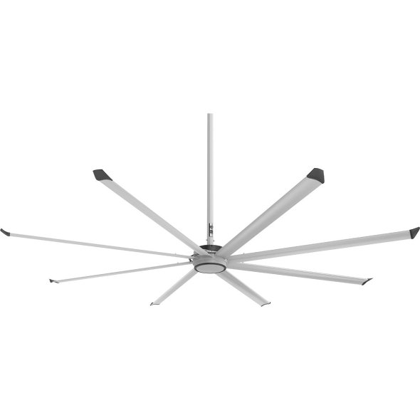 Big Ass Fans Essence 14 foot HVLS Ceiling Fan Kit w/ Black Trim 4900 Sq. Ft. Coverage F-ES2-1401A384Q141V46