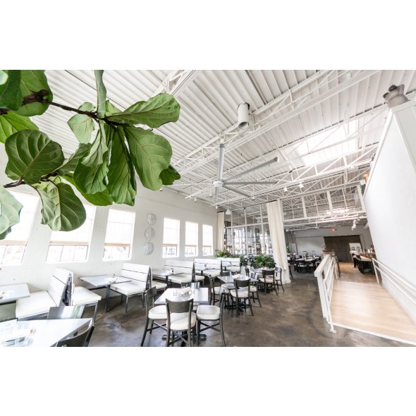 Big Ass Fans Essence 14 foot HVLS Ceiling Fan Kit w/ White Trim 4900 Sq. Ft. Coverage F-ES2-1401A385Q103V46