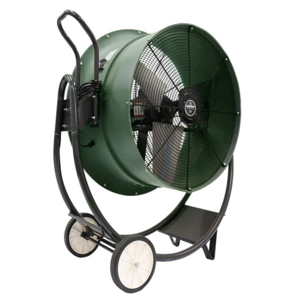 Jetaire High Velocity Dolly Mount Fan w/ Cord & Plug 30 inch 115 Volt 10600 CFM HVD3015-V