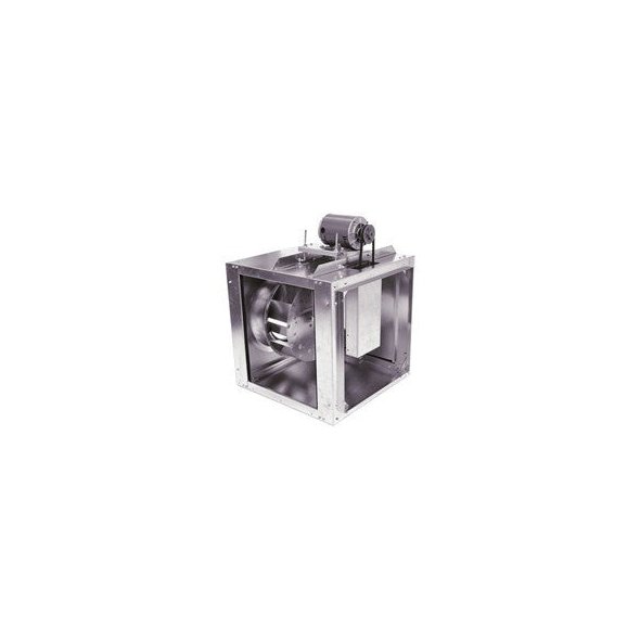 Square Inline Duct Fan 8 inch 880 CFM Belt Drive 3 Phase SQB08MH3S