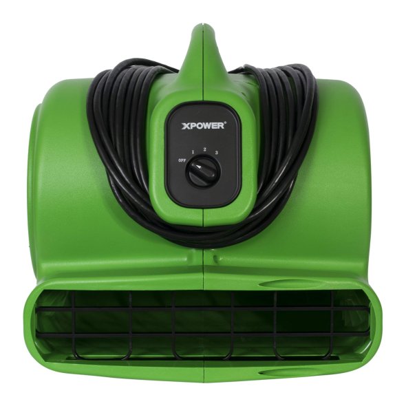 Centrifugal Industrial Air Mover w/ Outlets 3 Speed 2400 CFM X-600A