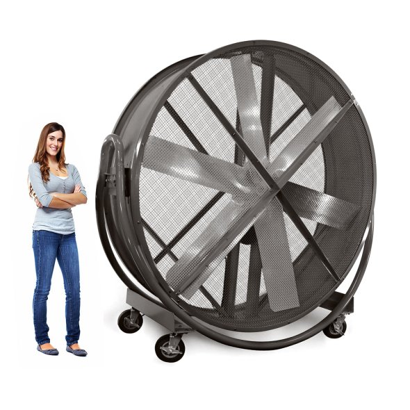 Gentle Breeze Portable Outdoor Rated 84 inch Fan w/ Speed Control 47500 CFM 460 Volt 3 Phase GB8415SC-Z