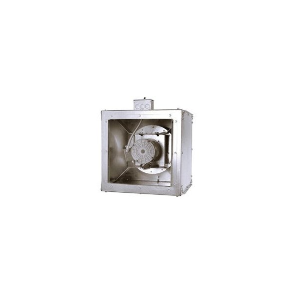 Square Inline Explosion Proof Duct Fan 8 inch 813 CFM Direct Drive (Galvanized) SQD825G1ASEXP