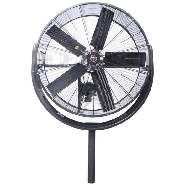 Triangle Jetaire Pole Mount High Velocity Fan 230 Volt 54 inch 42500 CFM 3 Phase HV5419-Y