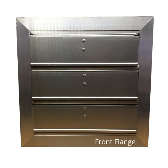 Keenan & Meier Aluminum Exhaust Shutter 24 inch KM24X24