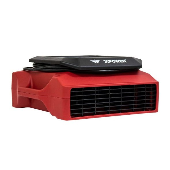 Centrifugal Professional Low Profile Carpet, Floor Air Mover w/ Outlets 3 Speed 1050 CFM PL-700A