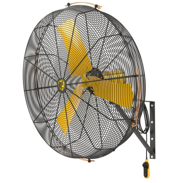 Aireye Directional Wall Mount Fan 36 inch w/ 18 ft Cord Variable Speed F-AE1-3601L13S34