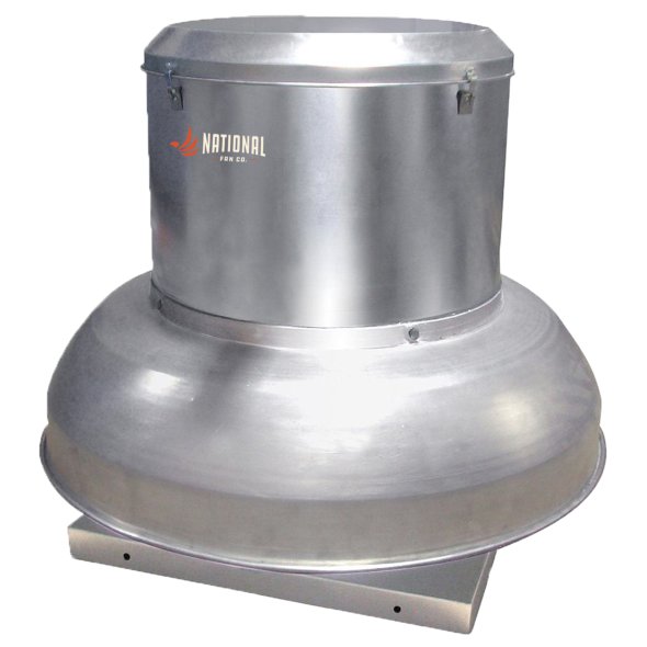 HAWKEYE - Downblast Exhauster 16.50 inch 3100 CFM Belt Drive 3 Phase