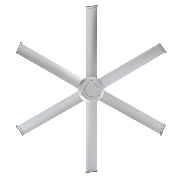 Big Ass Fans Mammoth Fan 72", Silver with Light - MM1-72SS-03