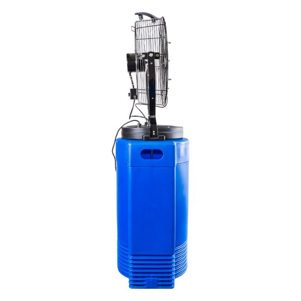 Mid-Pressure Misting Fan w/ 40 Gal Tank 18 inch 3 Speed 3500 CFM CDMP1840BLU