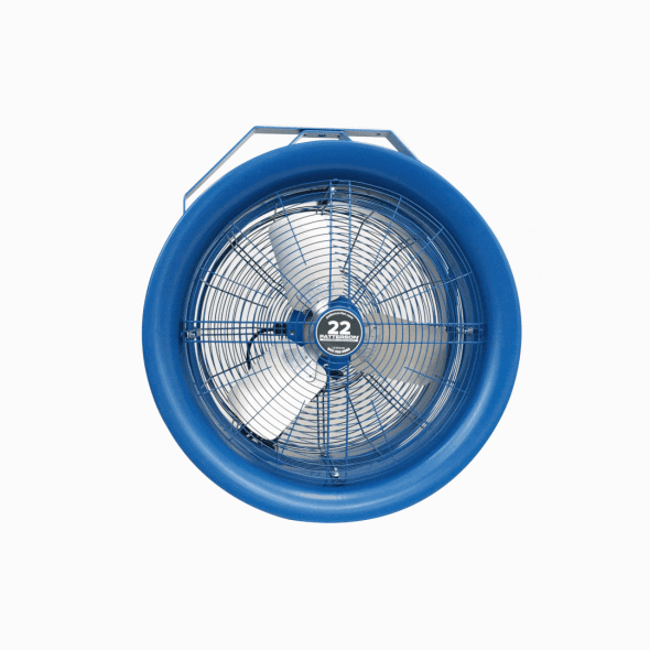 Patterson High Velocity Industrial Barrel Fan 22 Inch 5570 CFM (choose mount) H22A