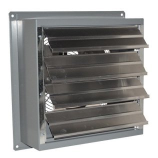 RAVEN - Exhaust Fan w/ Shutters 18 inch 3264 CFM 1 Speed SF18F1