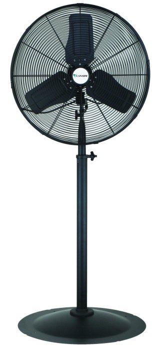 Commercial Oscillating Pedestal Fan 3 Speed 30 inch 8300 CFM PBKD30-OSC