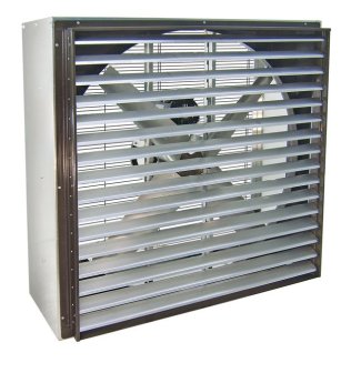 VIK Cabinet Exhaust Fan w/ Shutters 36 inch 10800 CFM Belt Drive VIK3613-V