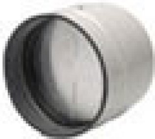 6" Round TD Inline Backdraft Damper
