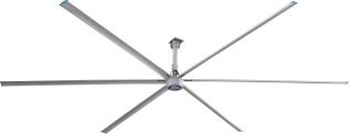 Patterson V-Series HVLS Ceiling Fan 8 foot 6850 Sq Ft Coverage w/ VFD Control 460V 3 Phase V8B-460
