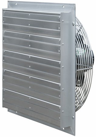 VES Shutter Exhaust Fan 20 inch 1641 CFM Variable Speed Direct Drive VES201