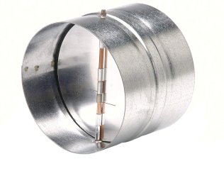 Round Steel 14 inch Backdraft Damper CAR355