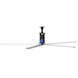SkyBlade Hazardous Location HVLS Ceiling Fan 16 foot w/ Remote 20096 Sq Ft Coverage 115 Volt EXP-1649-512-1