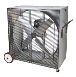 PVI Heat Buster Portable Boxed Blower Fan 42 inch 230/460 Volt 17200 CFM 3Ph Belt Drive PVI4216-X