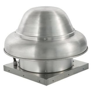 FloAire Centrifugal Downblast Roof Exhaust Fan 24 inch 8000 CFM 3 Phase Variable Speed Direct Drive DR240H