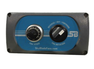 SkyBlade Manual Two-Fan Control Direct Drive w/ 100 ft. of Wire Double-Yoke-DD