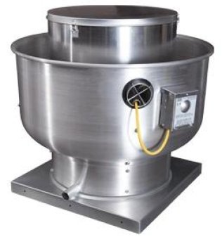 FloAire Upblast Centrifugal Roof Ventilator 12 inch w/ Speed Control 1300 CFM Variable Speed Direct Drive DU33H115