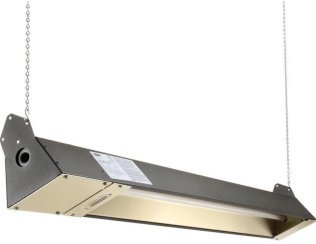 Fostoria OCH Series Outdoor/Indoor Rated Quartz Infrared Heater 48 Inch 6826 BTU 277V OCH-46-277VE