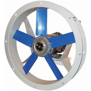 AFK Flange Mounted Fan 18 inch 4000 CFM 3 Phase Direct Drive