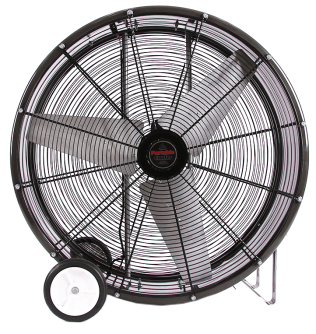 PC Portable Cooler Barrel Fan w/ Cord & Plug 2 Speed 36 inch 10900 CFM Direct Drive PC3623