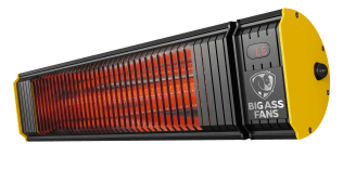 Obsidian Electric Residential Outdoor/Indoor Rated Heater 42 Inch 160 sq. ft. coverage 240V BAFCF60240B