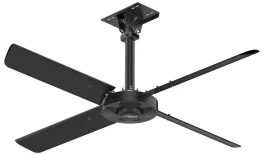 Hunter XP 10 foot HVLS Ceiling Fan w/ Remote 2500 Sq Ft Coverage 120 Volt 72291