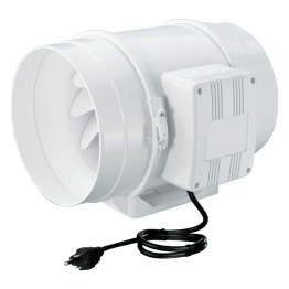 TT Mixed-Flow 2 Speed Turbo Duct Inline Fan 10 inch 880 CFM TT 250