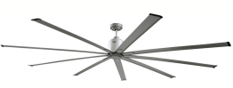Big Air Brushed Nickel 96 inch Ceiling Fans w/ 6 Speed Remote ICF96UPS