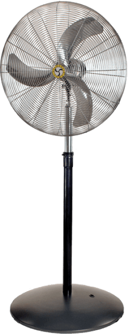 Airmaster Heavy Duty Explosion Proof Pedestal Fan 24 inch 5738 CFM 20301
