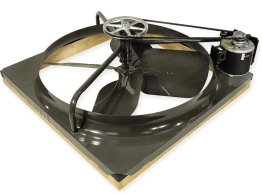 Triangle Whole House Fan 30 inch 2 Speed 1500 Sq. Ft. Max Belt Drive CC3023