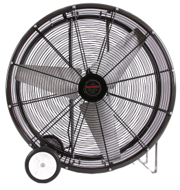 PC Portable Cooler Barrel Fan w/ Cord & Plug 48 inch 19100 CFM Direct Drive PC4815
