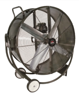 Explosion Proof HBD Portable Tilt Blower Fan 42 inch 14445 CFM Belt Drive HBD4213-HL-U