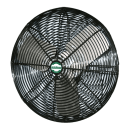 High Output Deluxe Basket Fan w/ Bracket & Cord 36 Inch 9520 CFM VDB36