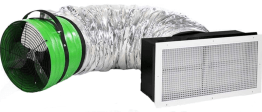 QuietCool 2 Speed 6878 CFM Energy Saving Whole House Fan ES-7000
