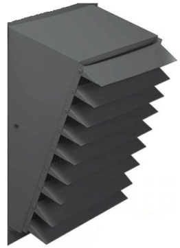 Adjustable Louver Hood KFUH-DIFFUSER