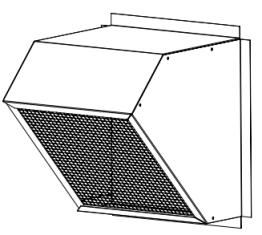 EFX 24 Inch Rain Hood w/ Bird Screen 10213