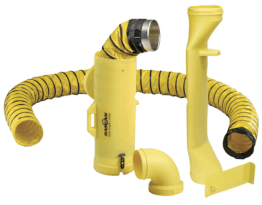 RamFan UB20 Manhole Entry Device Vent w/ Elbow and Mount