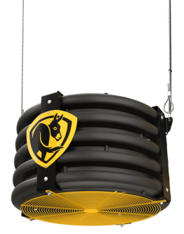 Hornet Destrat Fan 30 inch w/ Mounting Cable & 10' Cord Variable Speed 5749 CFM 240 Volt F-DF1-2902
