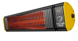 Obsidian Electric Residential Outdoor/Indoor Rated Heater 42 Inch 160 sq. ft. coverage 240V BAFCF60240B