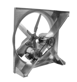 LCS Sidewall Supply Propeller Fan 20 inch 4921 CFM Belt Drive 1 Phase LCS20QH1S