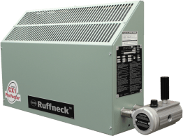 Ruffneck CX1 ProVector Series Explosion Proof Convection Heater 6142 BTU 1.8kW 400V 1Ph CX1-400160-018-T3-IIC