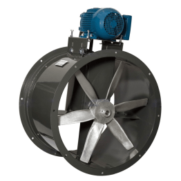 SEAHAWK - Explosion Proof Tube Axial Wet Environment Fan 24 inch 7450 CFM 3 Phase Belt Drive NBPR24-E-3-E
