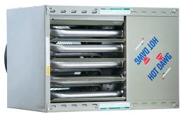 Modine Hot Dawg Power Vented Propane Aluminized Steel Garage Unit Heater 100000 BTU 115V 1 Phase HD100AS0121