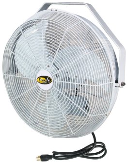 White Outdoor Rated Air Circulator Fan 14 inch 1090 CFM 3 Speed POW14